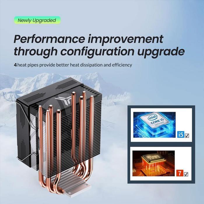 Jonsbo CR-1300 Evo FRGB Tower HSF - CPU Air Cooler Fan Intel & AMD - Image 3