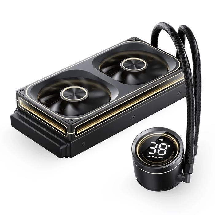 Jonsbo TH-240 ARGB - CPU AIO Liquid Cooler Fan 240mm with LCD Digital Display - Image 4