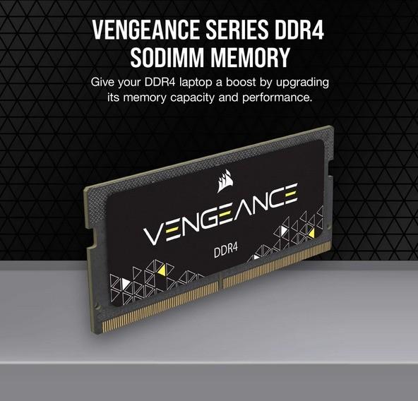 Memory Corsair Vengeance Sodimm DDR4 PC25600 3200Mhz 16GB Ram - Image 2
