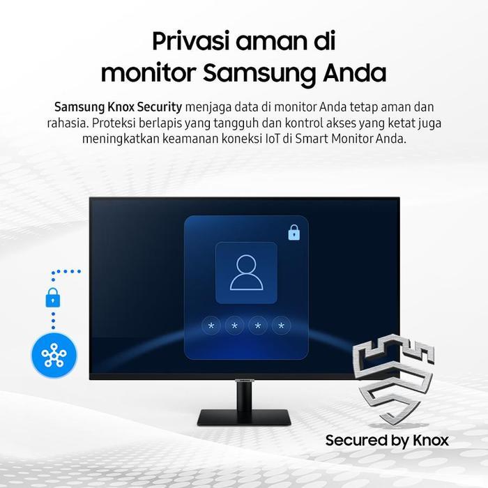 Monitor Samsung Smart LED M7 Vision AI S32FM700 - 4K UHD 32" Inch - Image 2