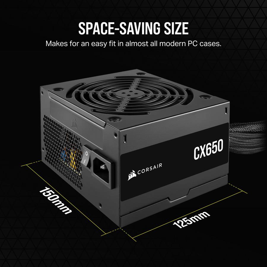Corsair CX650 650W PSU - Power Supply 650 Watt 80+ Bronze - Image 4