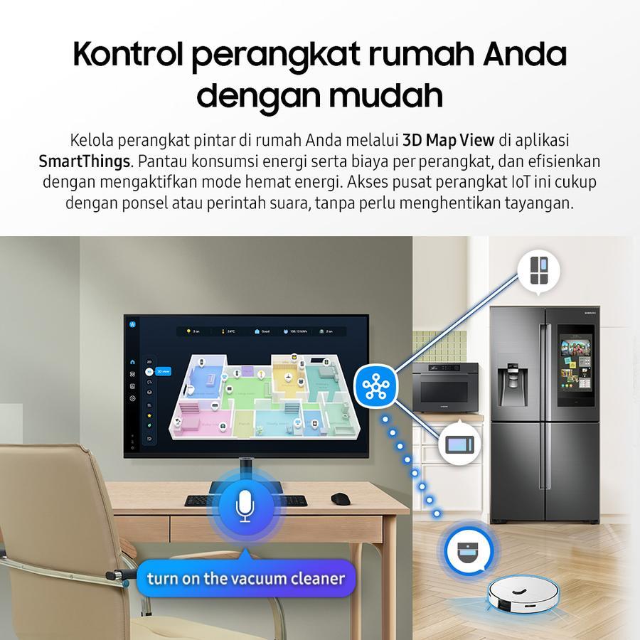 Monitor Samsung Smart LED M7 Vision AI S32FM701 - 4K UHD 32" Inch - Image 3