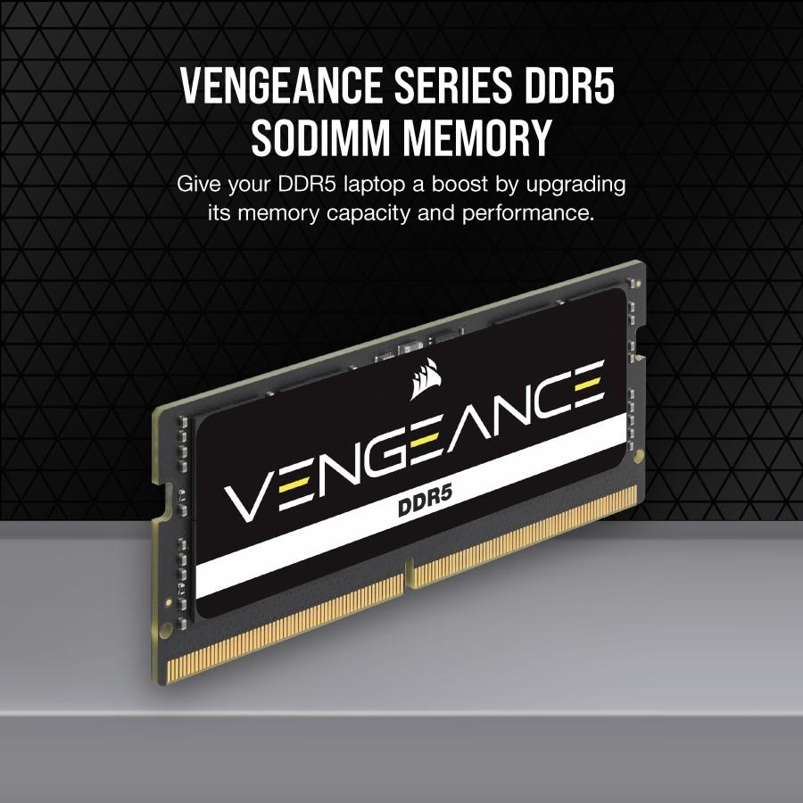 Memory Corsair Vengeance Sodimm DDR5 PC38400 4800Mhz 32GB 2X16GB Ram - Image 2