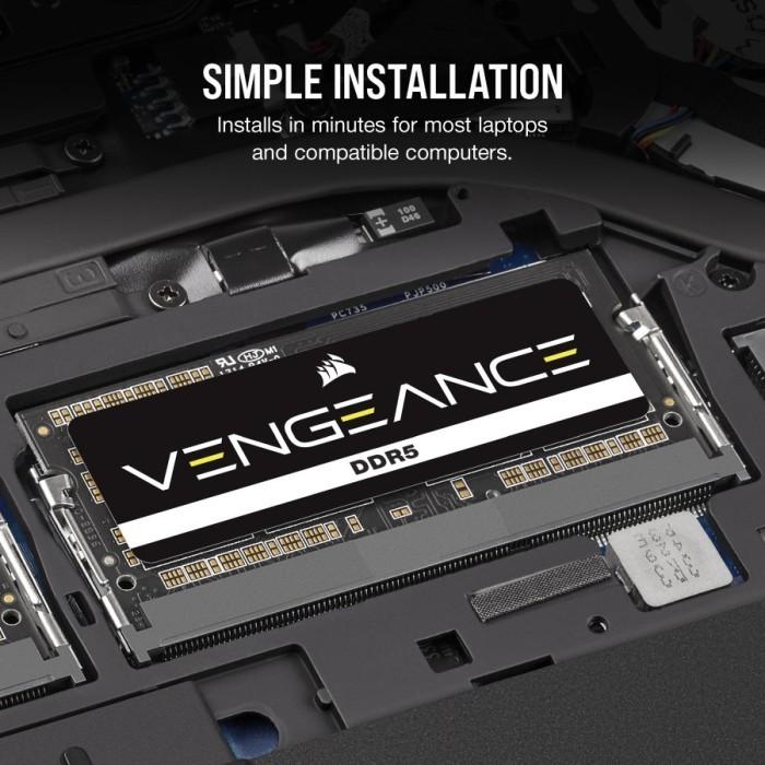 Memory Corsair Vengeance Sodimm DDR5 PC38400 4800Mhz 32GB Ram - Image 4