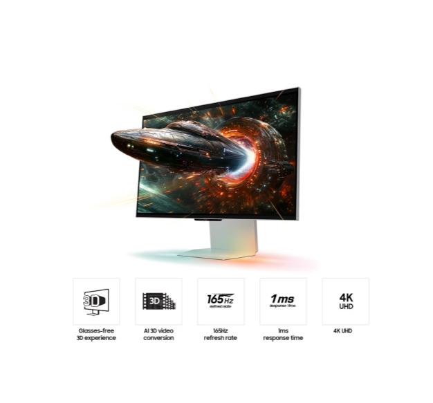 Monitor Samsung LED IPS Odyssey 3D G90XF S27FG900 - 4K UHD 27" Inch - Image 2