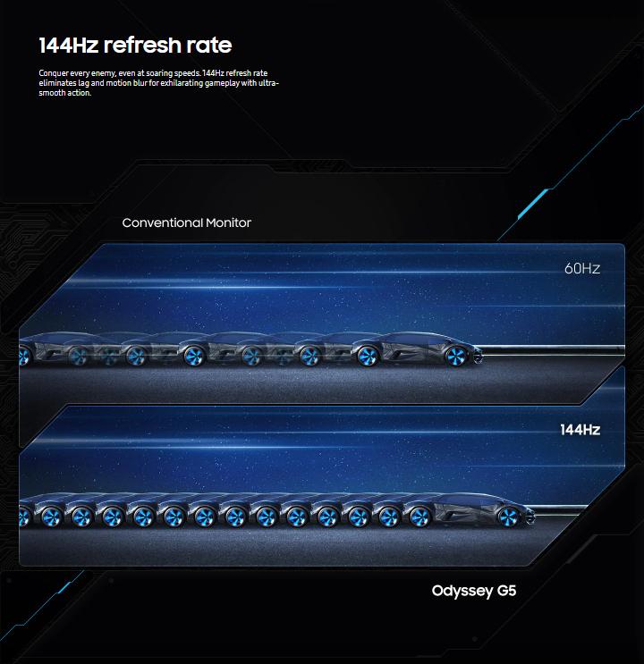 Monitor Samsung LED Odyssey G5 C34G55 - Curved WQHD 34" Inch - Image 4