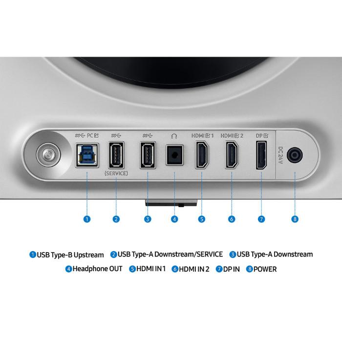 Monitor Samsung LED OLED Odyssey G6 S27DG610 - QHD 27" Inch - Image 8