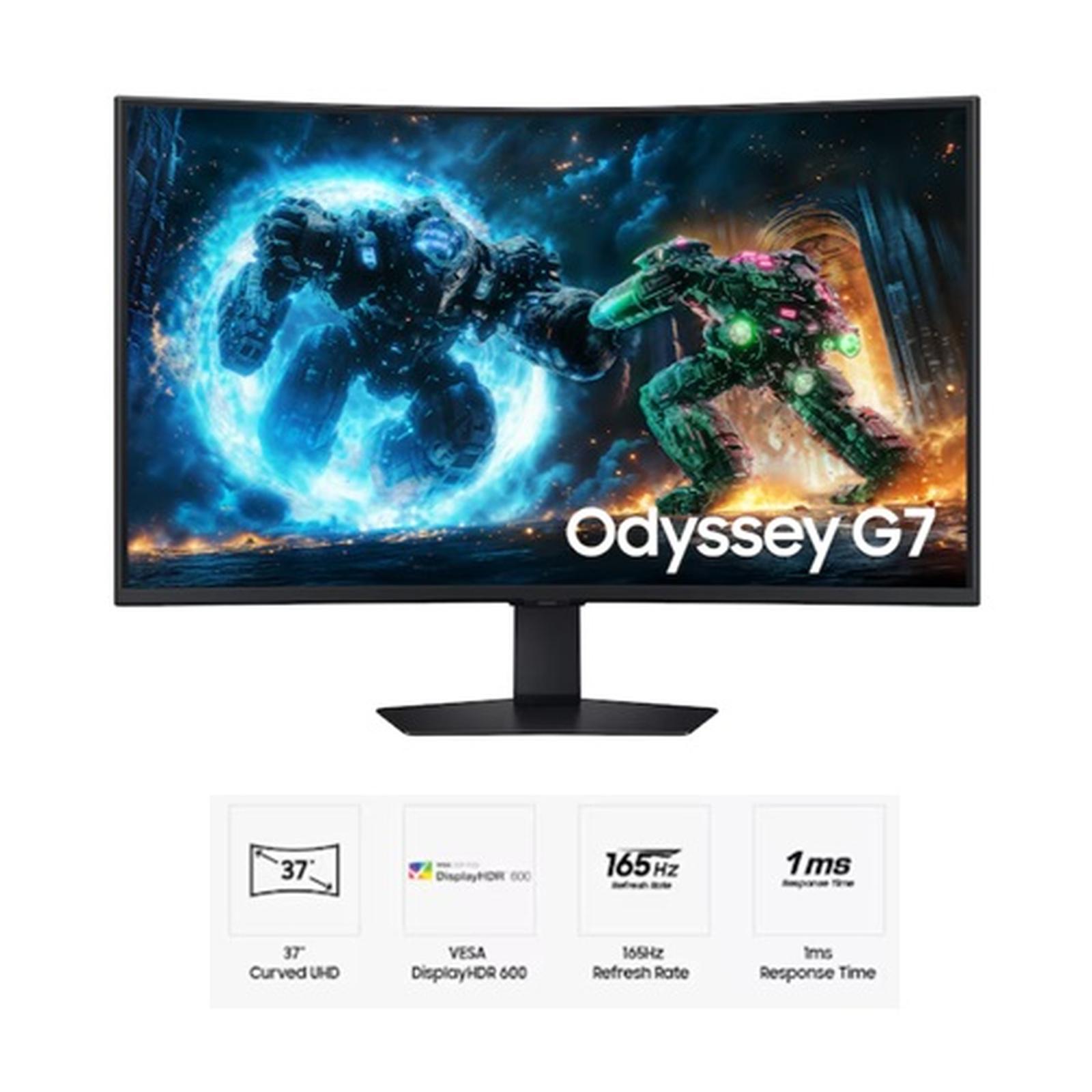 Monitor Samsung LED Odyssey G7 S37FG752 - Curved 4K UHD 37" Inch - Image 2