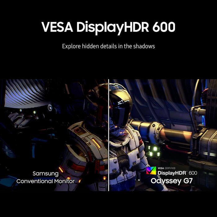 Monitor Samsung LED Odyssey G7 S37FG752 - Curved 4K UHD 37" Inch - Image 6