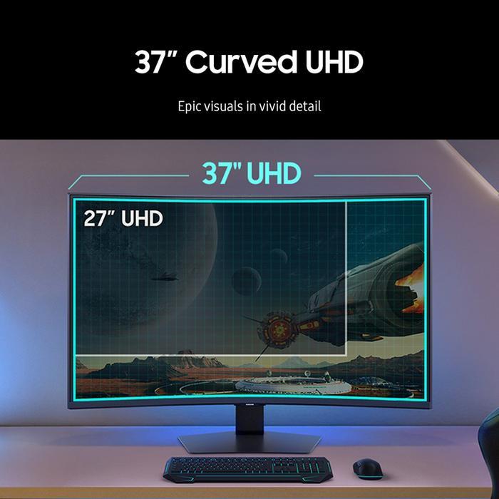 Monitor Samsung LED Odyssey G7 S37FG752 - Curved 4K UHD 37" Inch - Image 7