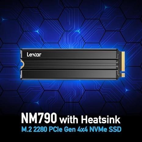 Lexar SSD NM790 Heatsink  M.2 Pcie Gen4 Nvme 2280 4TB - NM 790 M2 4 TB - Image 6