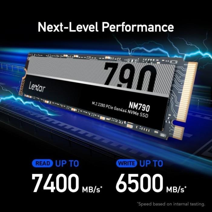 Lexar SSD NM790 M.2 Pcie Gen4 Nvme 2280 4TB - NM 790 M2 4 TB - Image 2