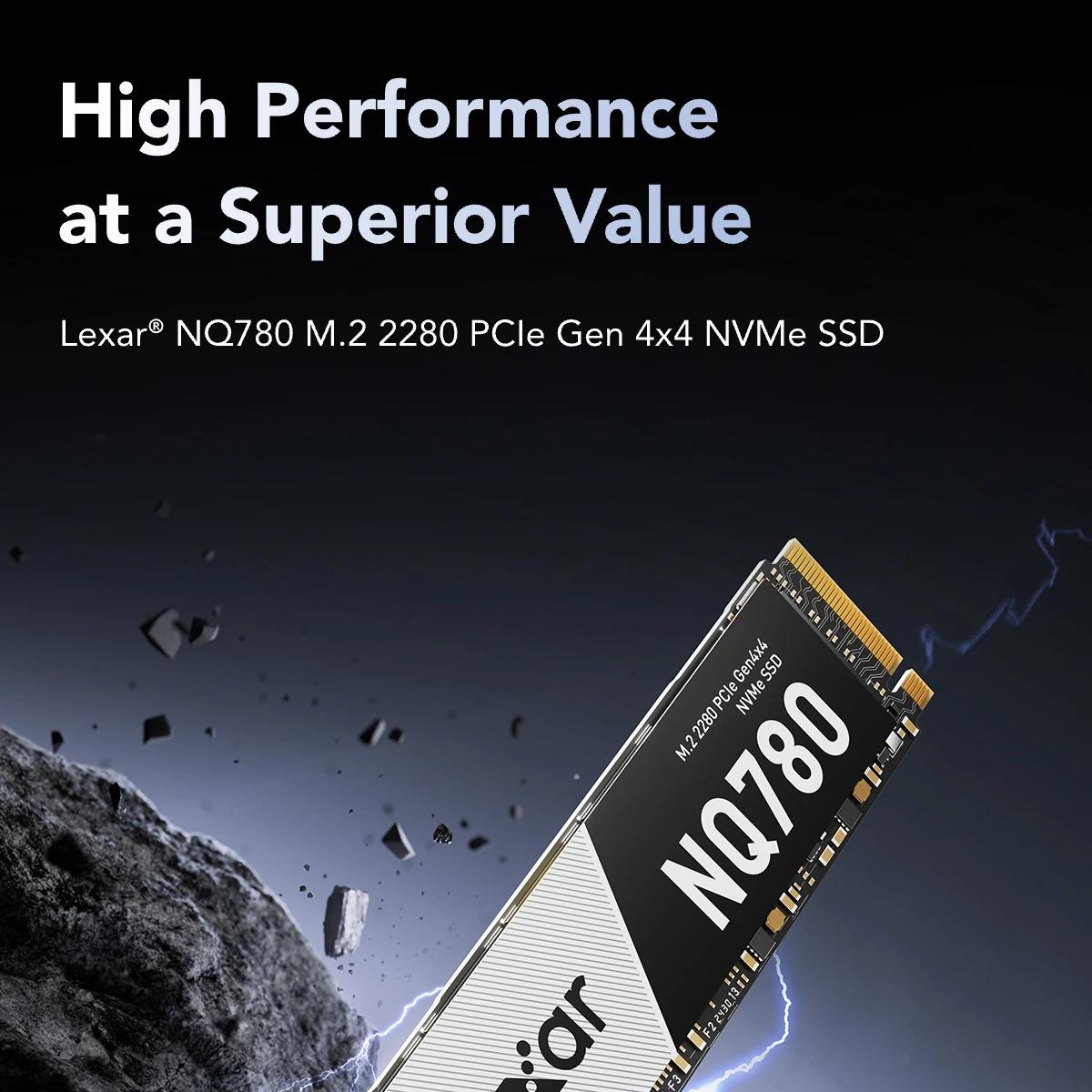 Lexar SSD NQ780 M.2 Pcie Gen4 Nvme 2280 512GB - NQ 780 M2 512 GB - Image 4