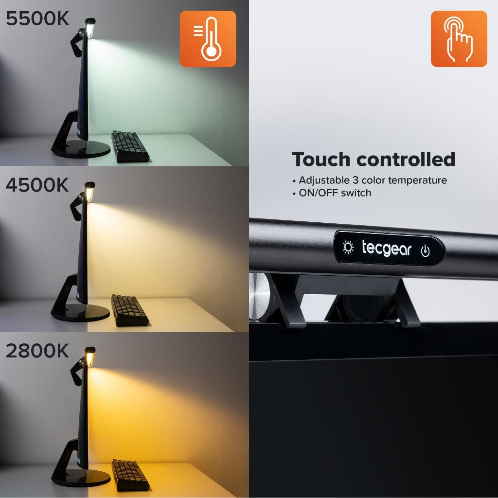 Tecgear Beam Monitor LED Screen Light Bar - Lampu Monitor - Image 4