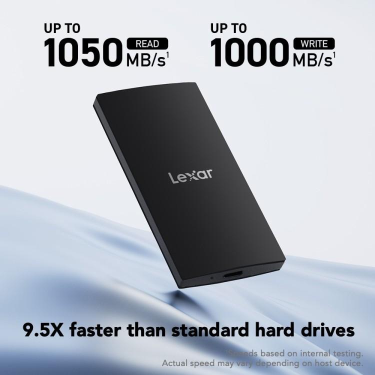 Lexar SL300 SSD External Portable 1TB - 1 TB USB-C 3.2 - Image 4