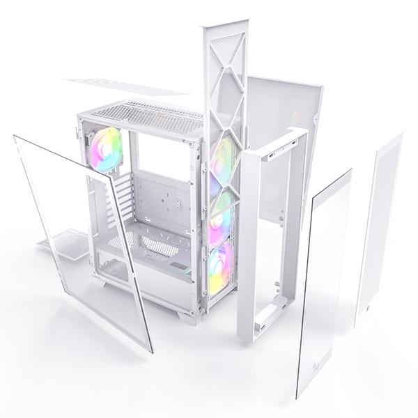 Montech AIR 1000 Premium ARGB CPU Case - Tempered Glass Chassis - Image 6