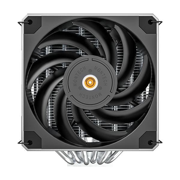 Montech Metal DT24 Base CPU Cooler Fan Dual Tower - Image 2