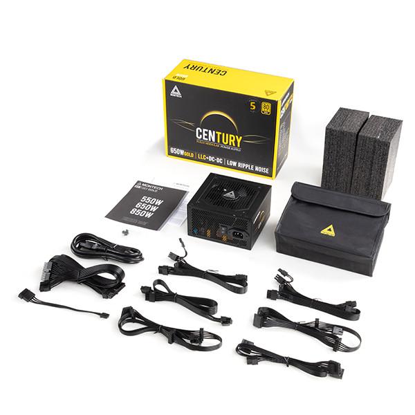 Montech Century 850W PSU - Power Supply 850 Watt 80+ Gold Full Modular - Image 5