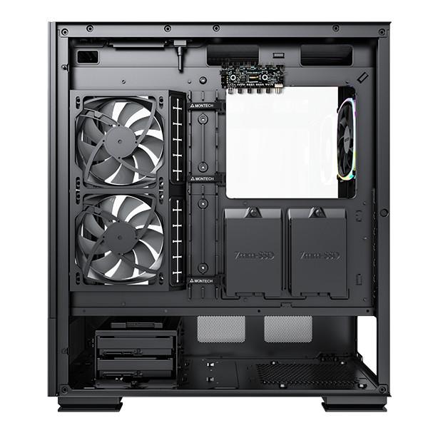 Montech Sky Two ARGB CPU Case - Tempered Glass Casing - Image 3