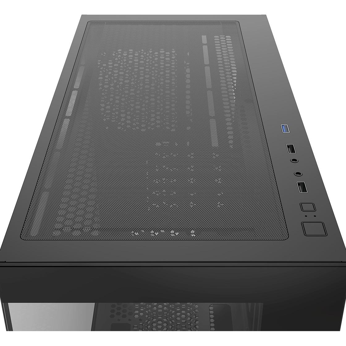 Ocypus Gamma C52 Panoramic Mini Tower Case - Tempered Glass Casing - Image 6