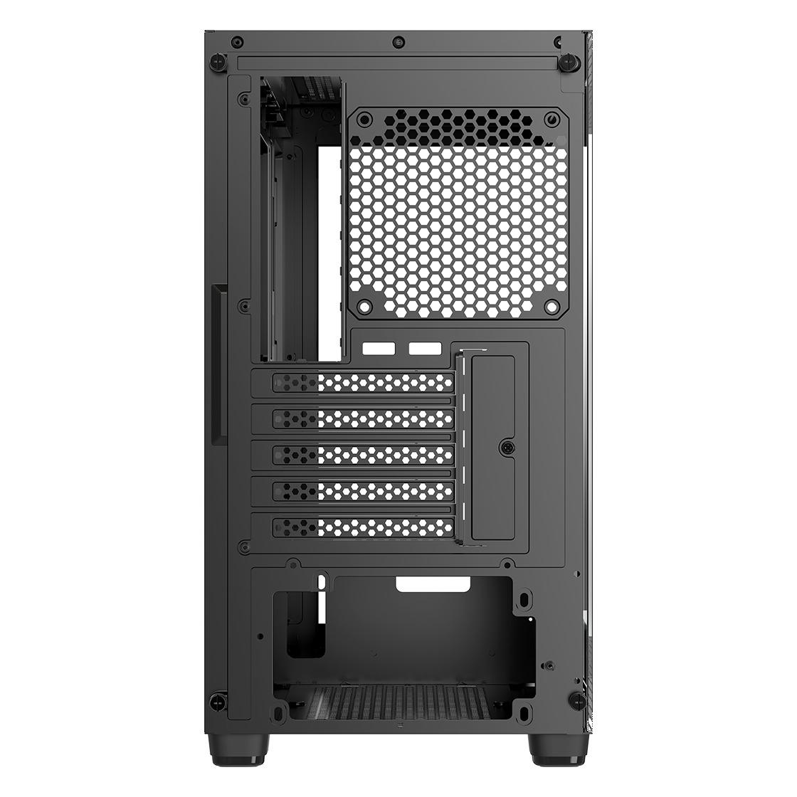 Ocypus Gamma C52 Panoramic Mini Tower Case - Tempered Glass Casing - Image 7