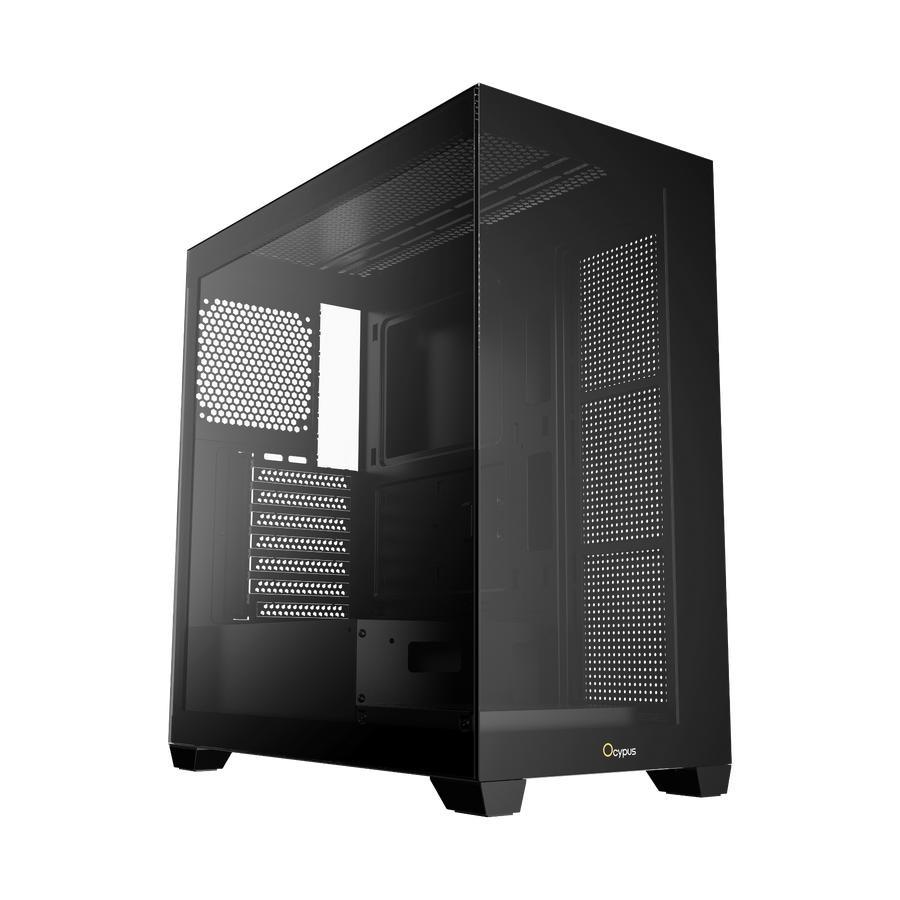 Ocypus Gamma C72 Panoramic Mid Tower Case - Tempered Glass Casing - Image 2