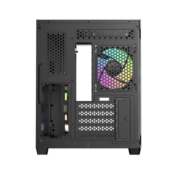 Ocypus Iota C50 Curve ARGB Case - Tempered Glass Casing with Digital Display - Image 3