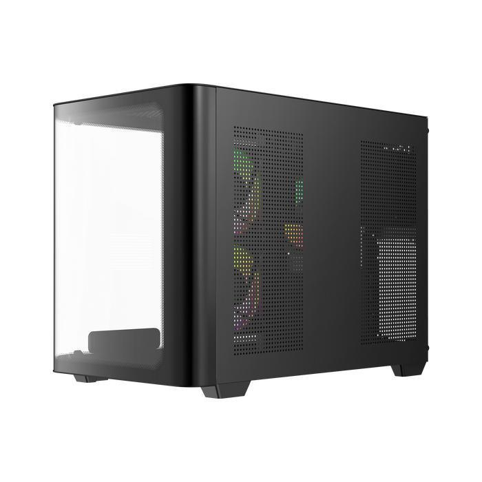 Ocypus Iota C50 Curve ARGB Case - Tempered Glass Casing with Digital Display - Image 4