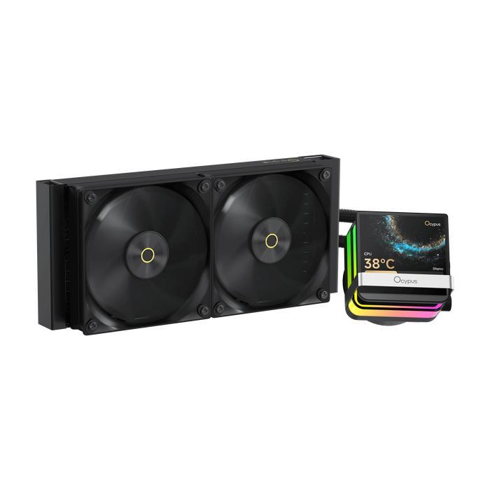 Ocypus Sigma L24 Pro - CPU AIO Liquid Cooler Fan 240mm with IPS LCD Display - Image 2