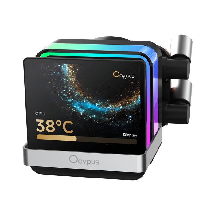 Ocypus Sigma L24 Pro - CPU AIO Liquid Cooler Fan 240mm with IPS LCD Display - Image 3