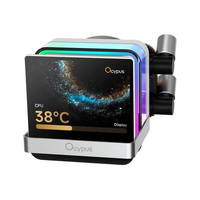 Ocypus Sigma L36 Pro - CPU AIO Liquid Cooler Fan 360mm with IPS LCD Display - Image 3