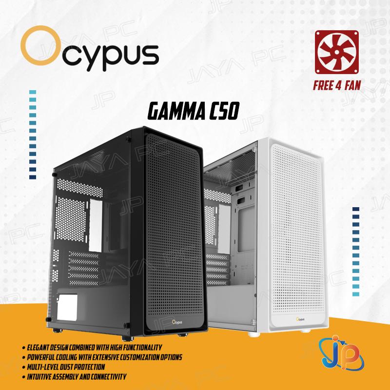 Ocypus Gamma C50 Mini Tower Case - Tempered Glass Casing - Image 2