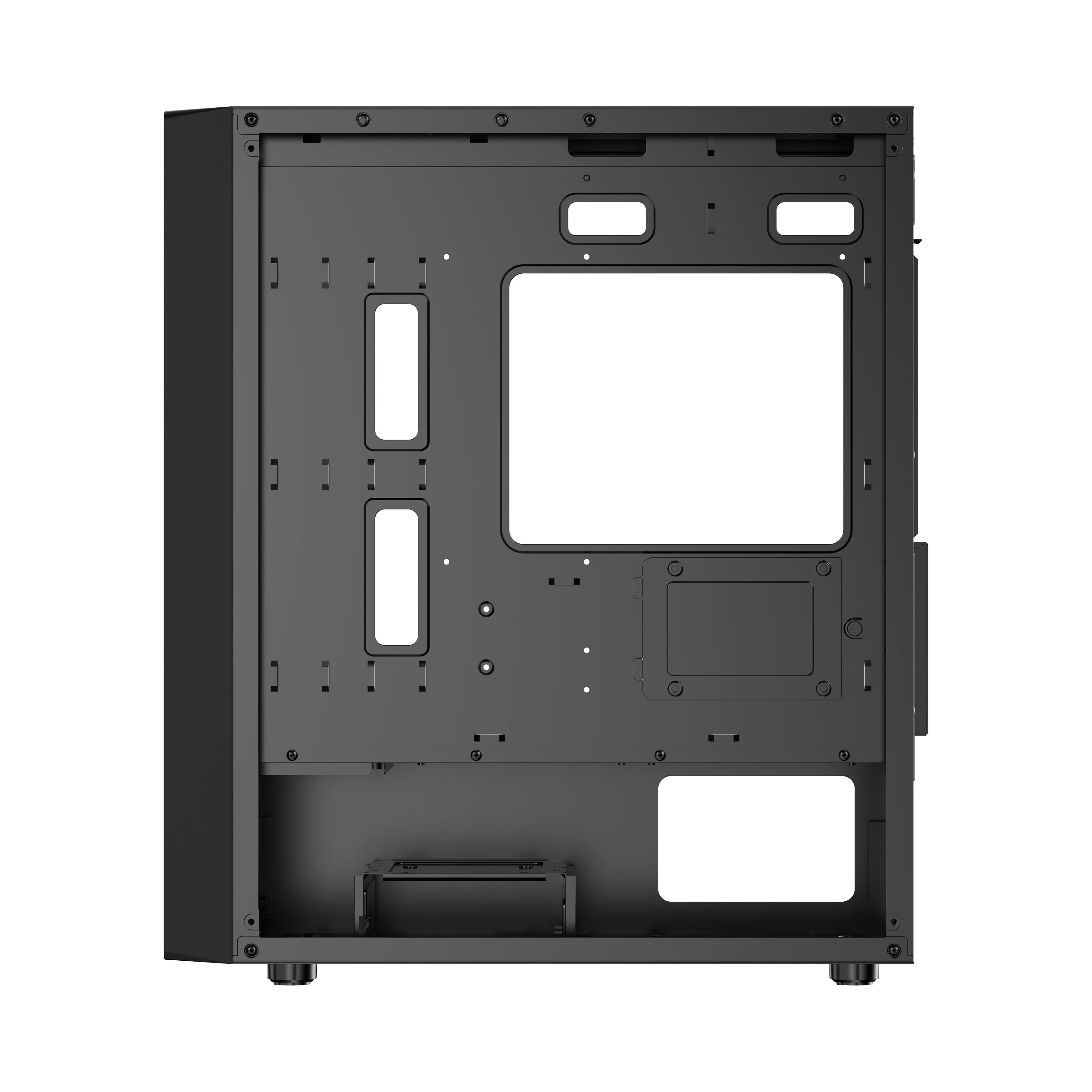 Ocypus Gamma C50 Mini Tower Case - Tempered Glass Casing - Image 5