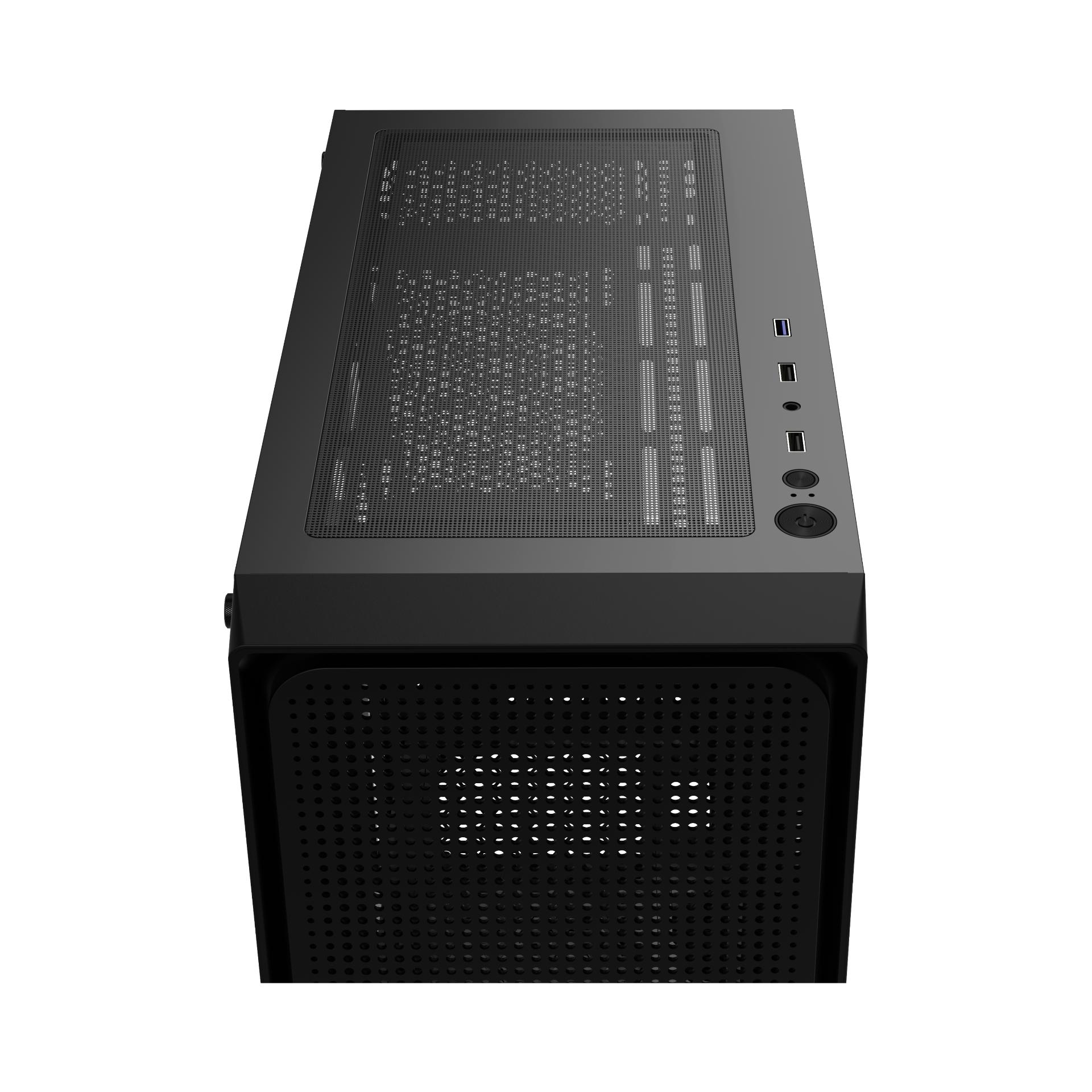 Ocypus Gamma C50 Mini Tower Case - Tempered Glass Casing - Image 7