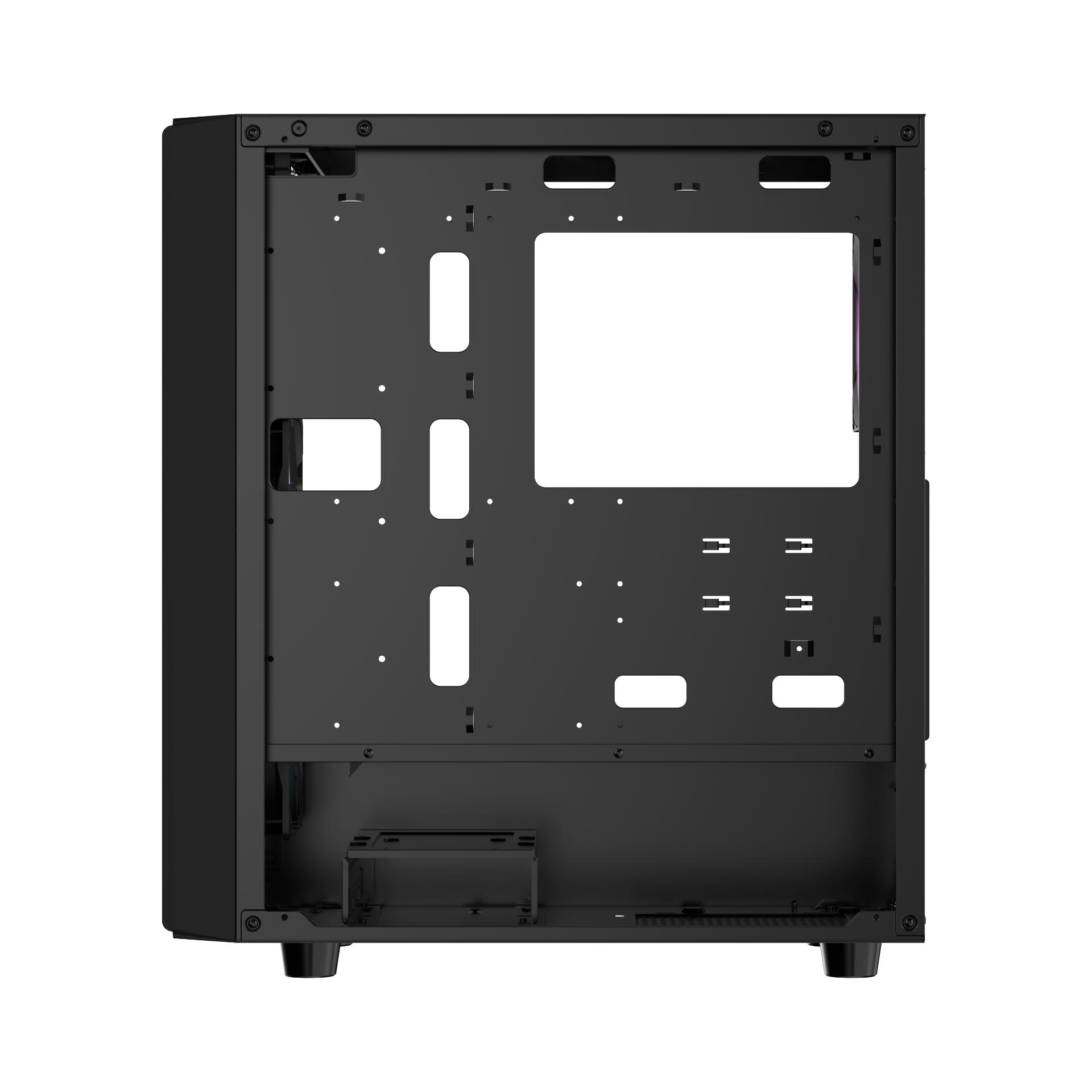 Ocypus Gamma C70 ARGB Mid Tower Case - Tempered Glass Casing - Image 3