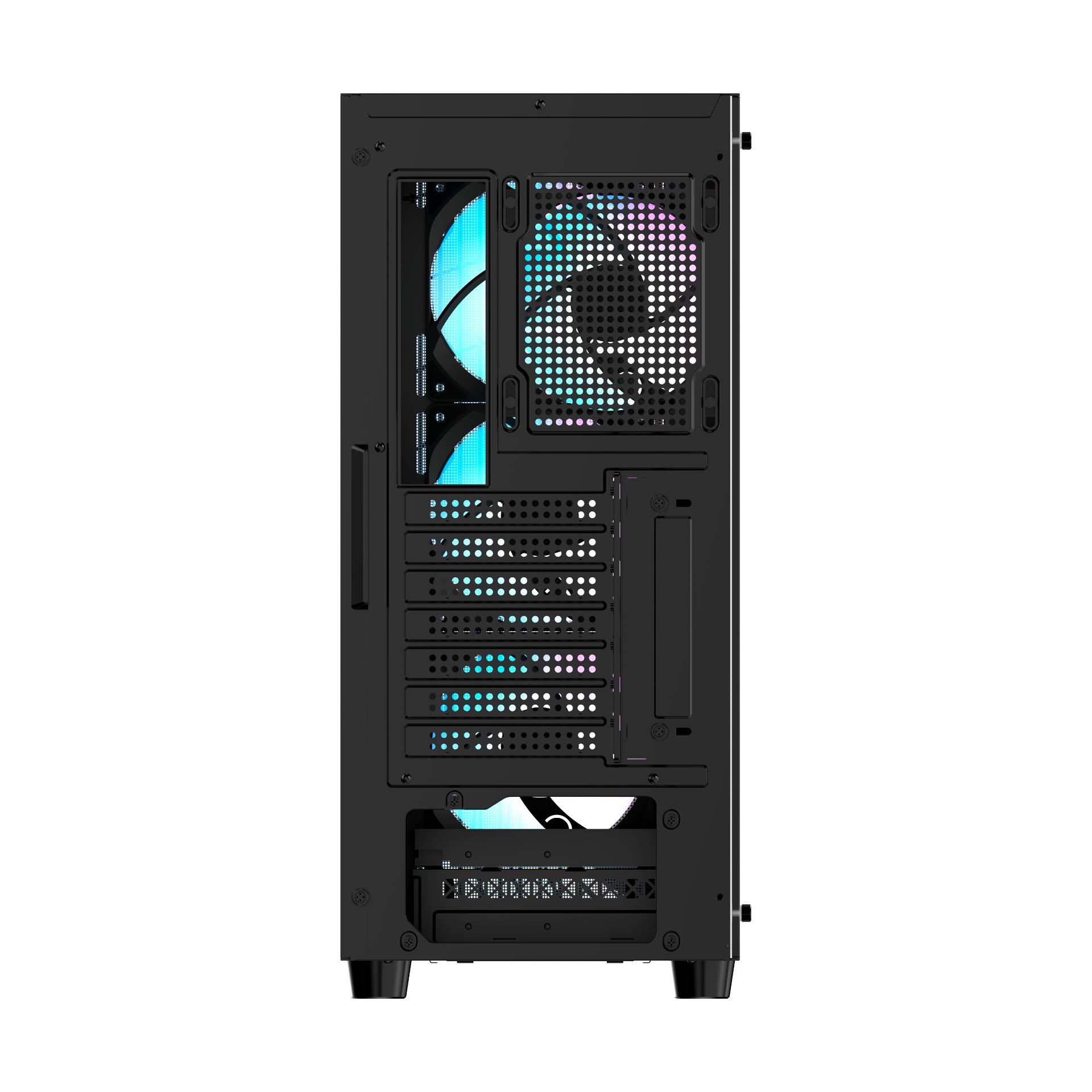 Ocypus Gamma C70 ARGB Mid Tower Case - Tempered Glass Casing - Image 4
