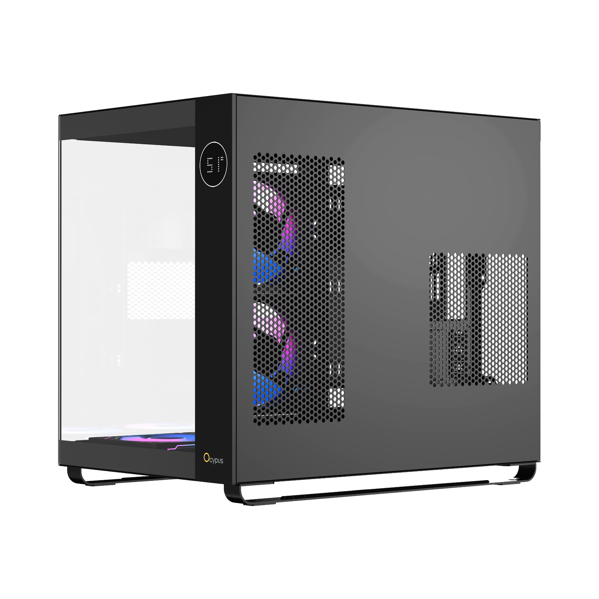 Ocypus Iota C70 Panoramic ARGB Mid Tower Case - Tempered Glass Casing - Image 8
