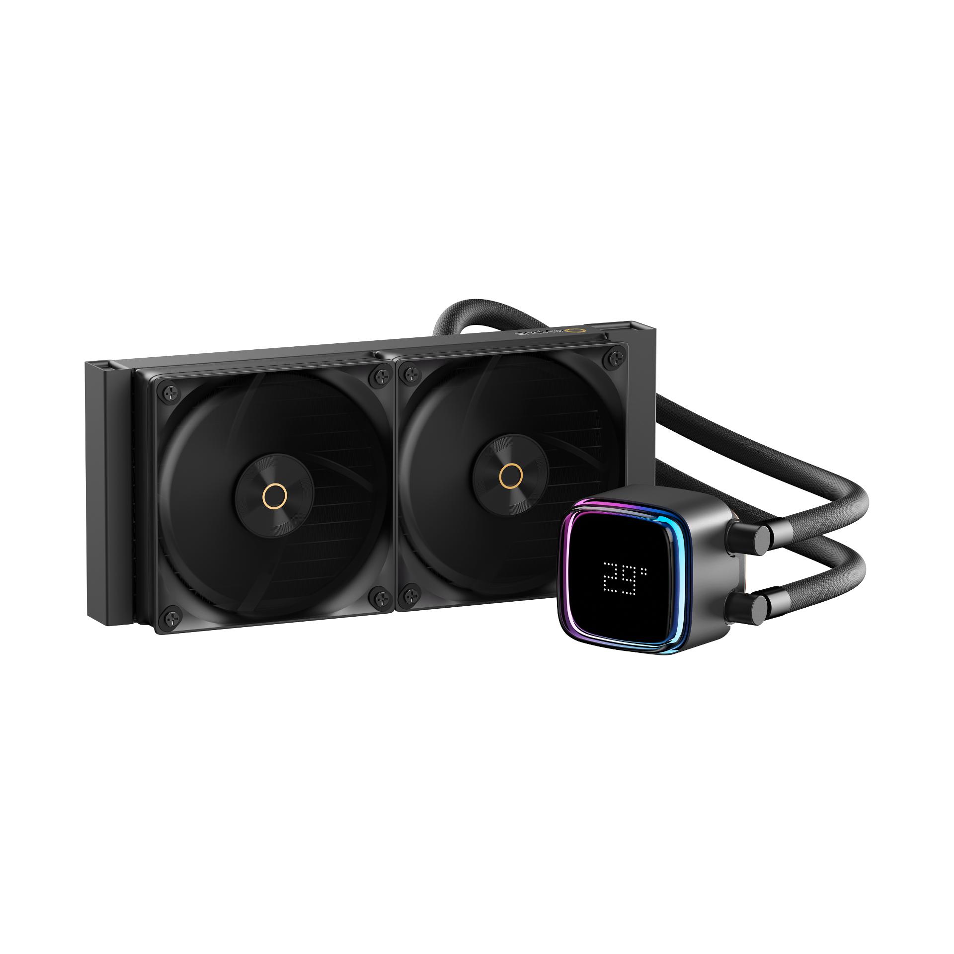 Ocypus Iota L24 - CPU Cooler Liquid Fan 240mm LCD Digital Display - Image 5