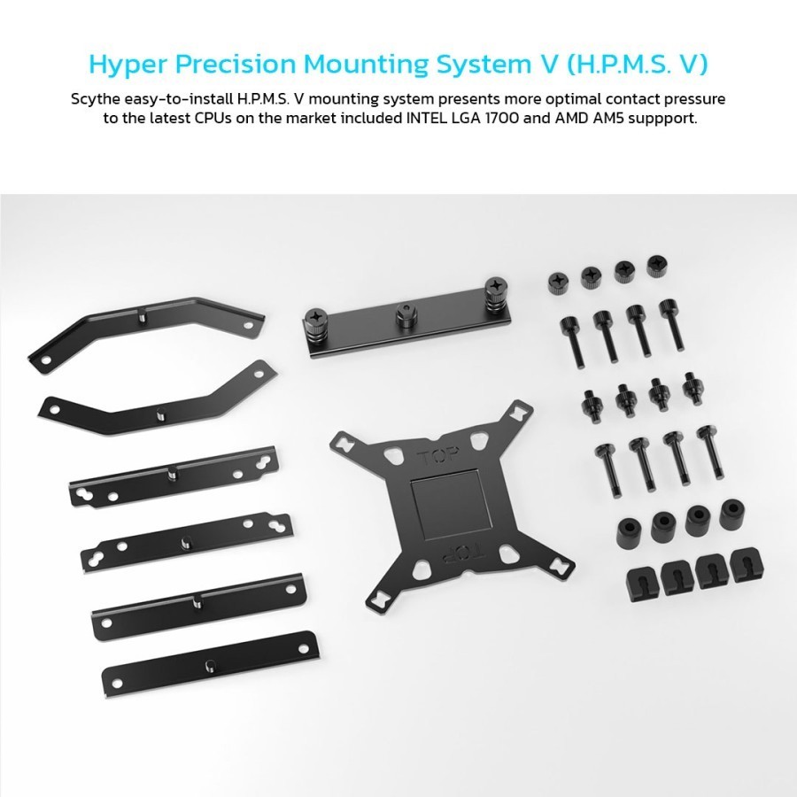 SCYTHE Mugen 6 DBE Dual Fan - Single Tower CPU Cooler Fan - Image 6