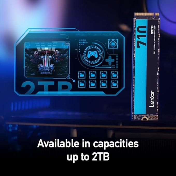 Lexar NM710 M.2 Pcie Nvme Gen4  2280 1TB - SSD M2 1 TB - Image 3