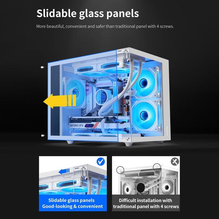 Segotep Brave W1 Case  - Tempered Glass Casing - Image 3