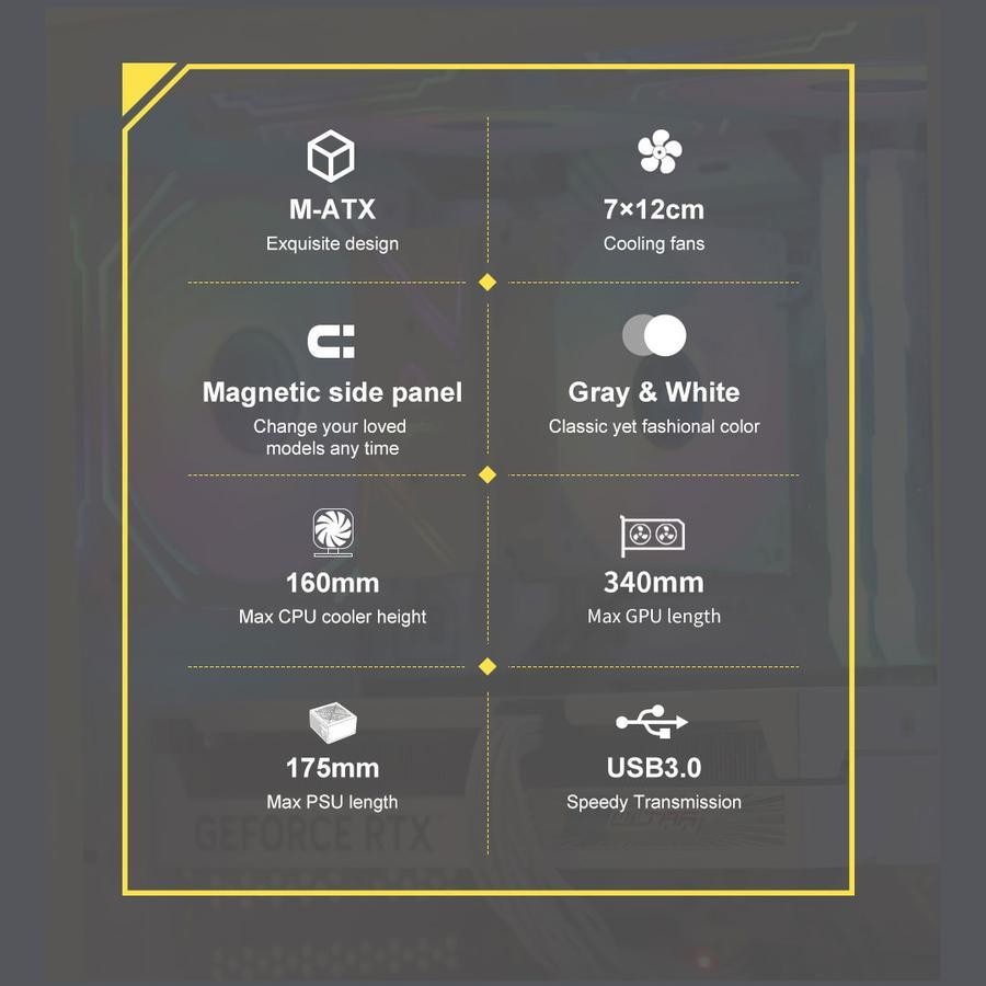 Segotep Gremlin 3 Case  - Tempered Glass Casing - Image 8