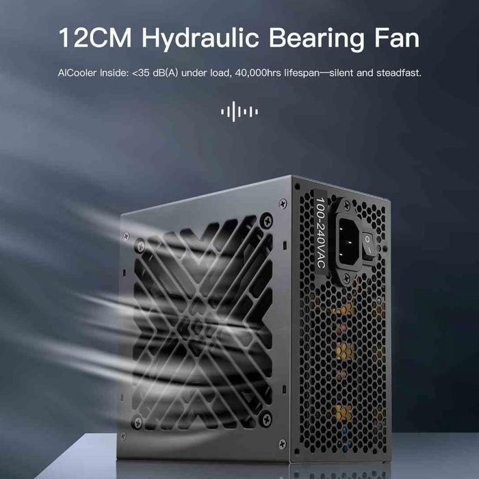 Segotep BN750W ID ATX 3.1 PCIE5 750W PSU - Power Supply 750 Watt 80+ Bronze - Image 6