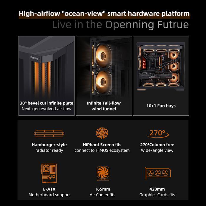 Segotep Infinite 5 PRO Case  - Tempered Glass Casing - Image 3