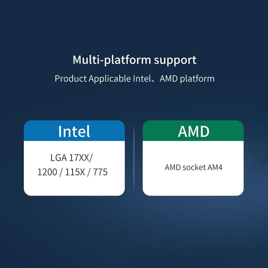 Segotep Wind Clear T2 Single Tower - CPU Cooler Fan Intel & AMD - Image 7