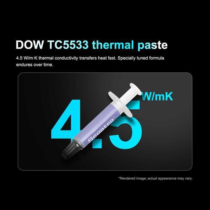 Segotep ICEREEZE 360 ARGB - CPU AIO Liquid Cooler Fan 360mm with LCD Display - Image 6