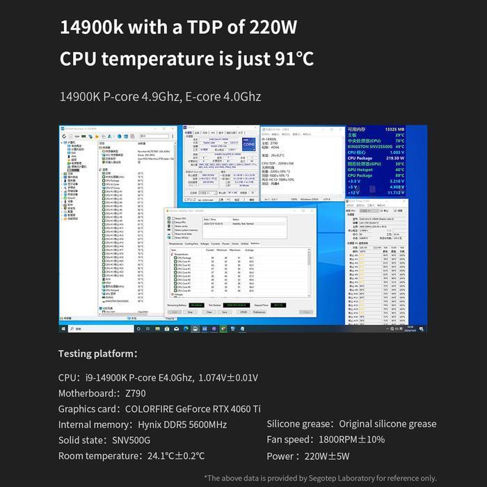 Segotep FZ4 ARGB - CPU Air Cooler Fan Intel & AMD - Image 5
