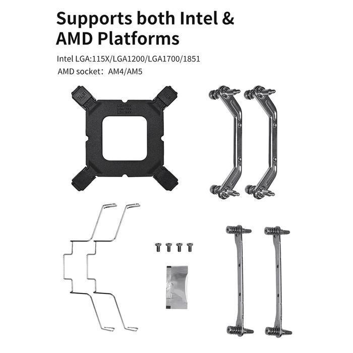 Segotep FZ4 ARGB - CPU Air Cooler Fan Intel & AMD - Image 6