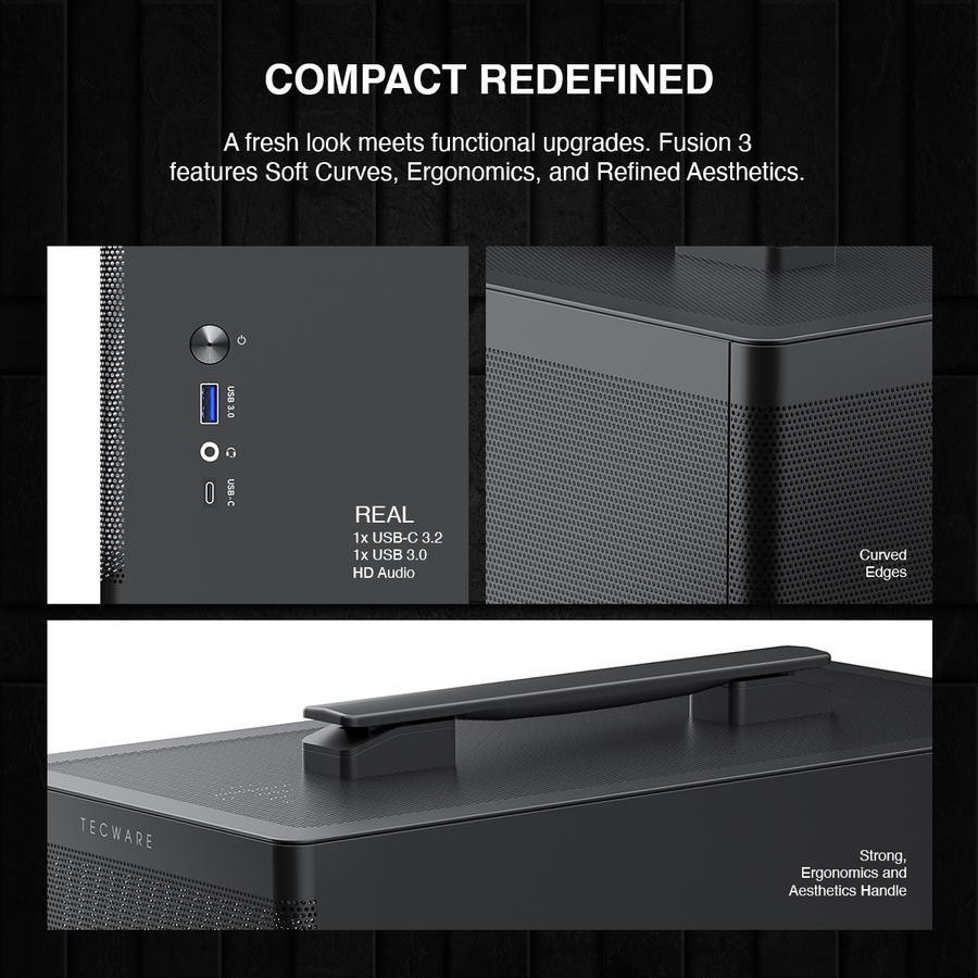 Tecware Fusion 3 Case  - Full Micro Mesh Casing - Image 2