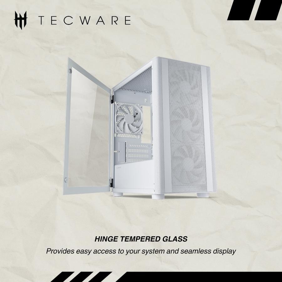 Tecware Flatline TG MK2 Case  - Tempered Glass Casing - Image 4